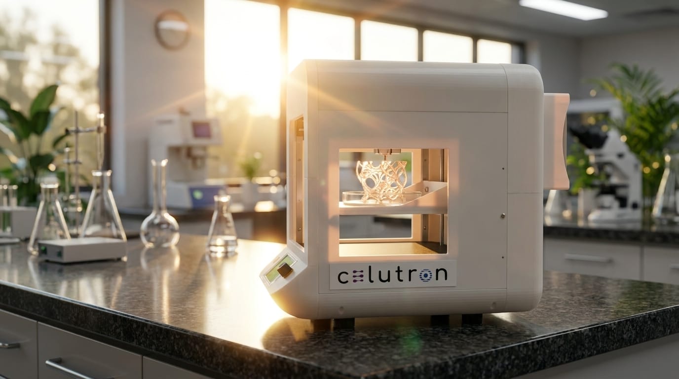 Celutron 3D Bioprinter Platform in Laboratory